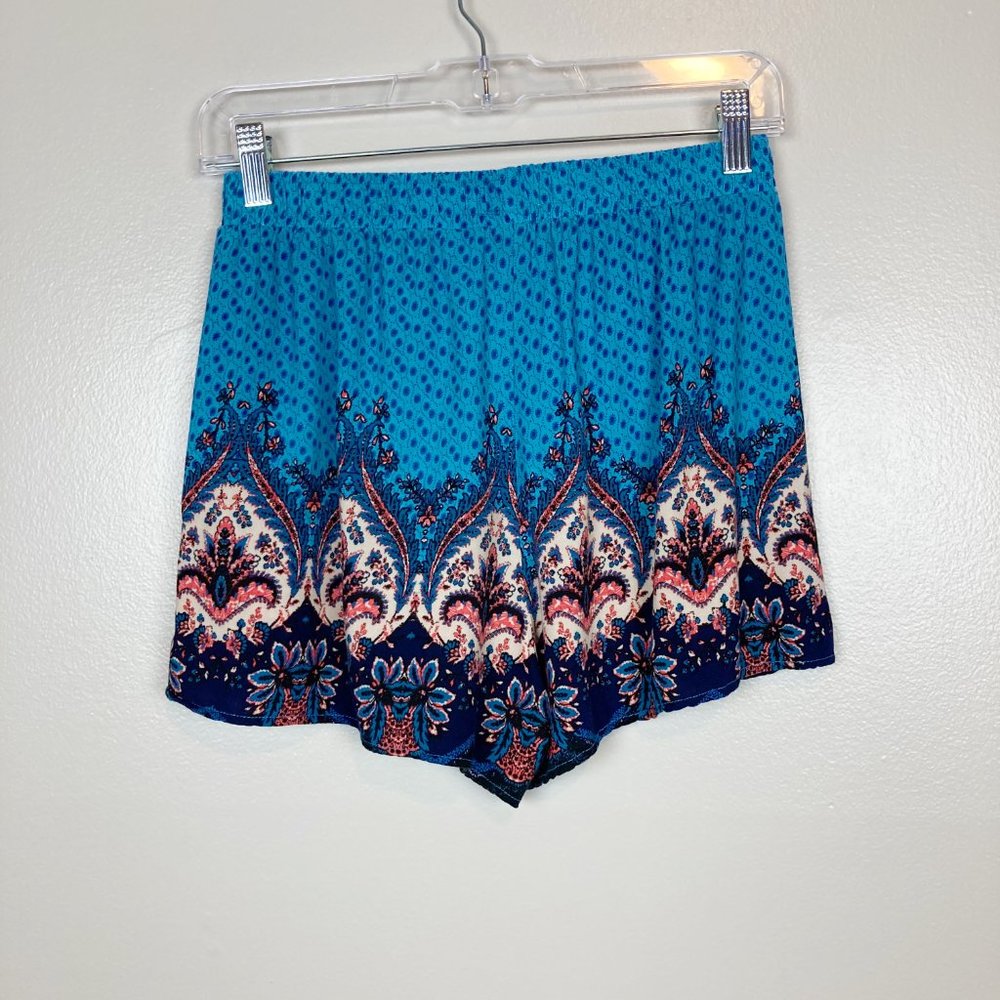 Boho Soft Front Split Short Shorts - image 3
